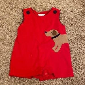 Precious red Jon Jon with dog *gently used